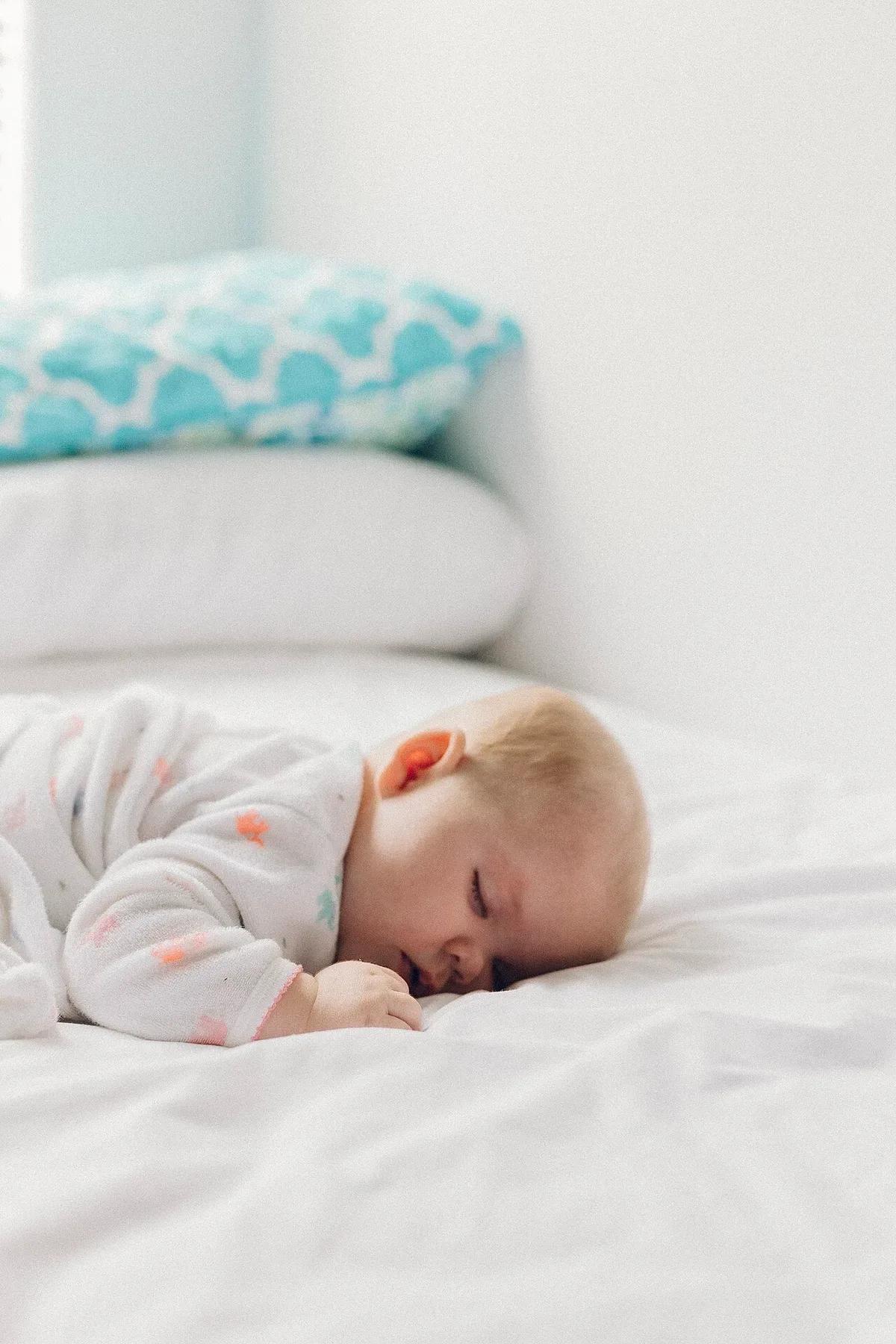 A baby resting