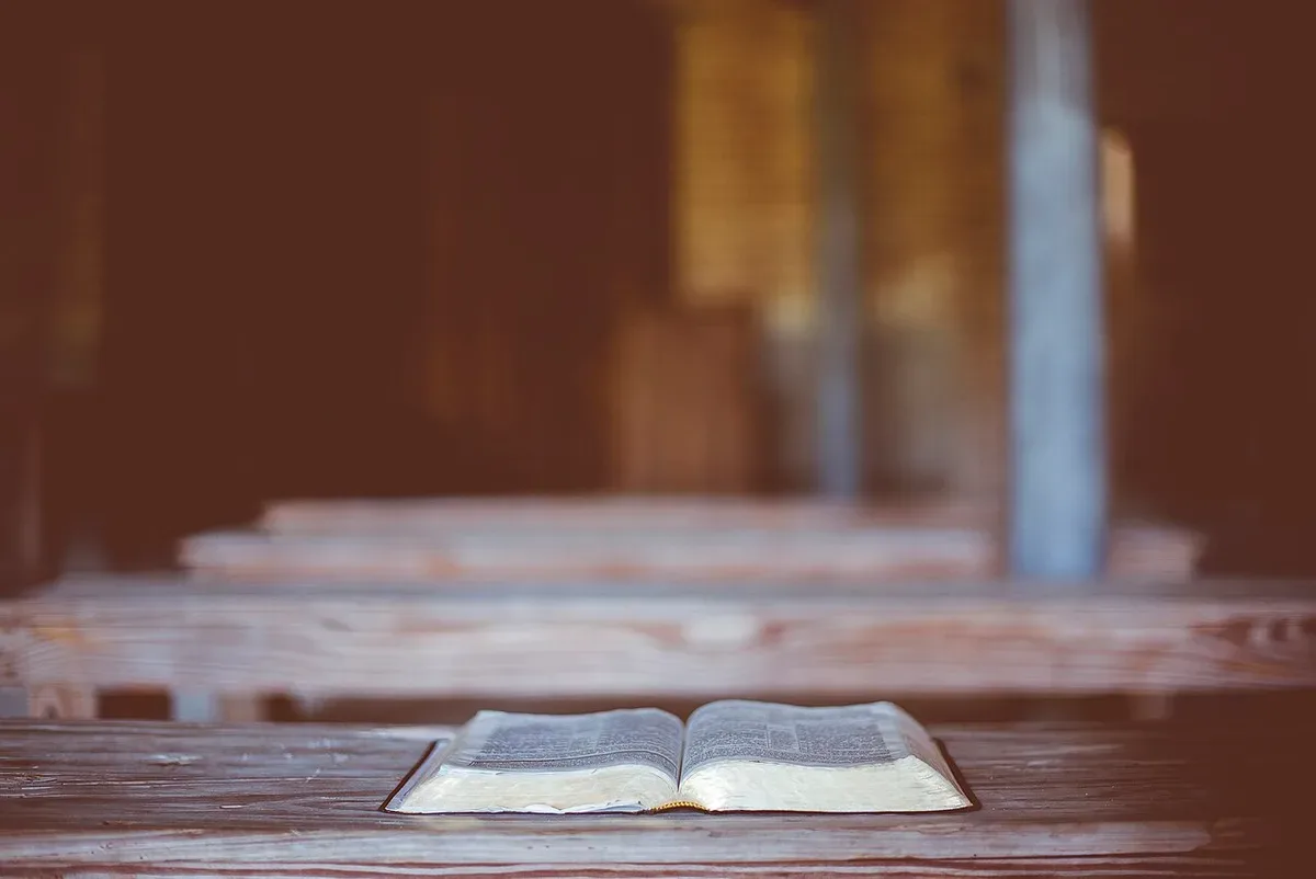 An open book