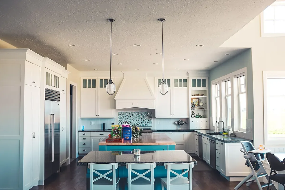 A family kitchen