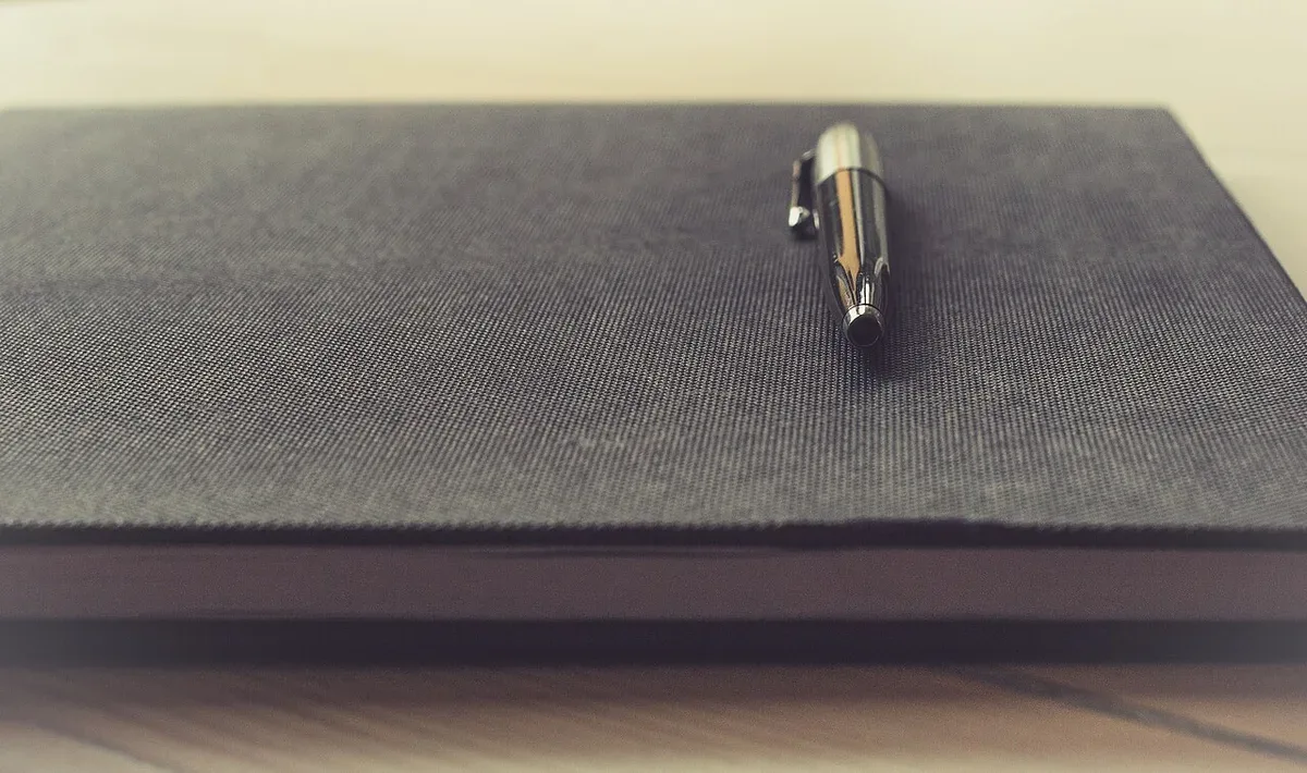 A notebook for writing down ideas