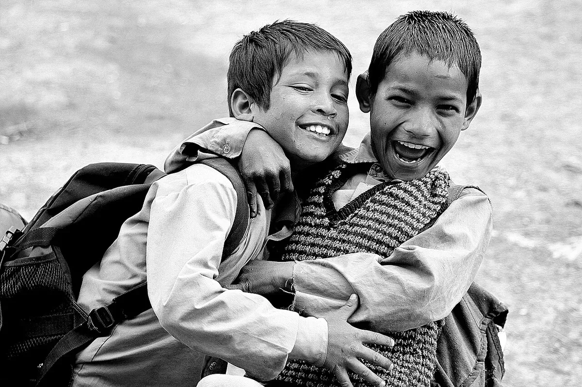 Friends spending time together