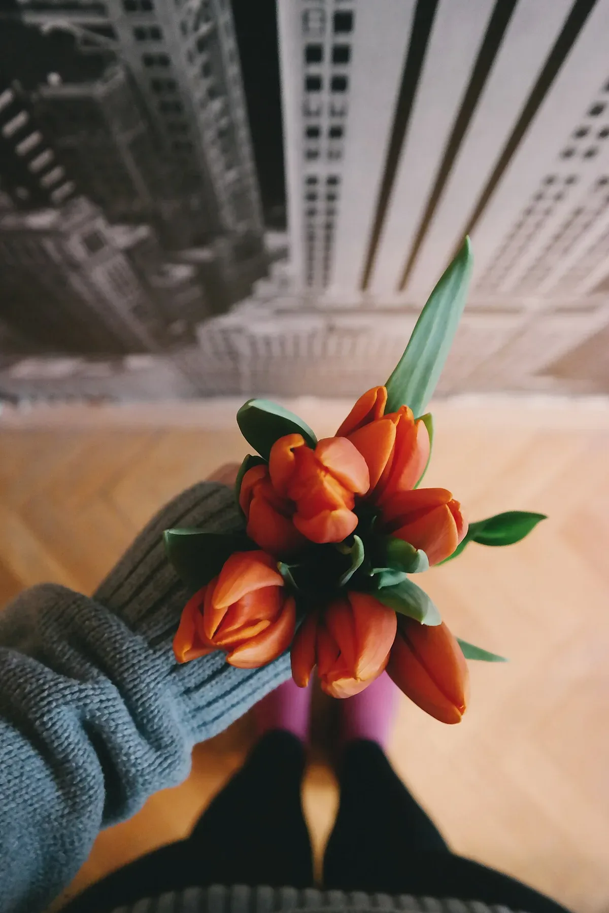 A bouquet of flowers